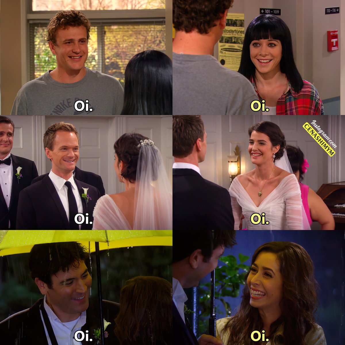 Qual foi o seu “oi” favorito? 😍
•••

How I Met Your Mother