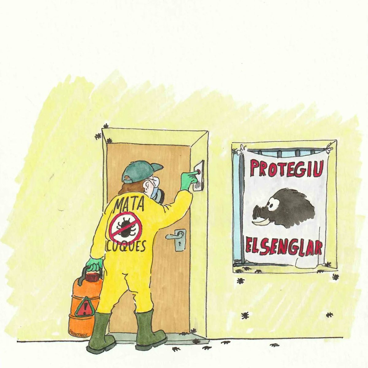 Albert_SFR's tweet photo. Que el desconeixement no et faci ignorant.
#NINOTAIRE
#senglar #plagasenglars #porcsenglar #plaga #cuques #si #senglars #no #?
#porcsenglar🐗 https://t.co/RgjyyvhTxn