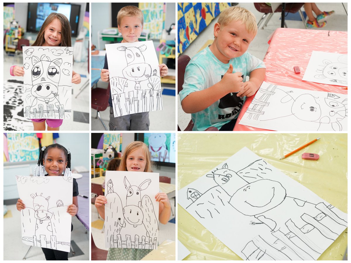 MrsOArtStudio's tweet photo. Crops, Plants, and More: Let's Learn about Farming!
In art, first and second graders are becoming farmers and exploring agriculture @CuCPS 🌽🐄 

@FleenorJoshua let me know if any of the Big Dukes would like to be a guest speaker and share their knowledge. #WeAreCUCPS @ccesdukes https://t.co/RXiT8Eh6Bg