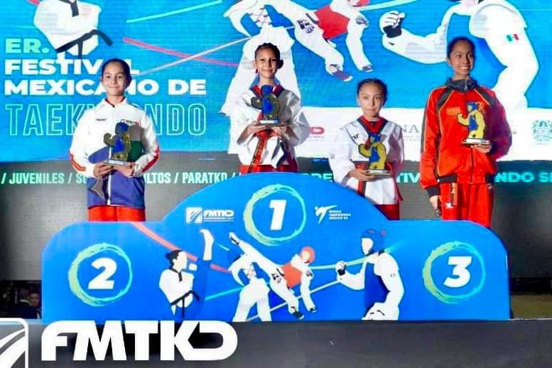 GobSanNicolas's tweet photo. #OrgulloSN 💪🏼 | Vanessa Flores, participó en el primer Festival Mexicano de Taekwondo, Aguascalientes 2022, obteniendo medalla de oro 🥇 en categoría individual infantil femenil. 

Muchísimas Felicidades 🥳 por todo tu esfuerzo y dedicación. Eres un orgullo para nuestra ciudad. https://t.co/IvG2iRPGGV