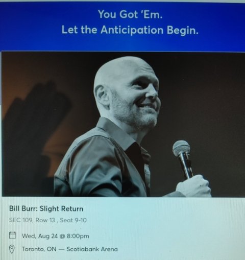 We are so #overwhelmed with #anticipation... 
<a href="/billburr/">Bill Burr</a> you sly #devil...  We look forward to your #wokeoffending hilarity in all it #GLORY
Our #summer #laughter tour continues🤣
#hilarious #toofunny #tickets #wokewhy #OffendmuCh #lol #lmao