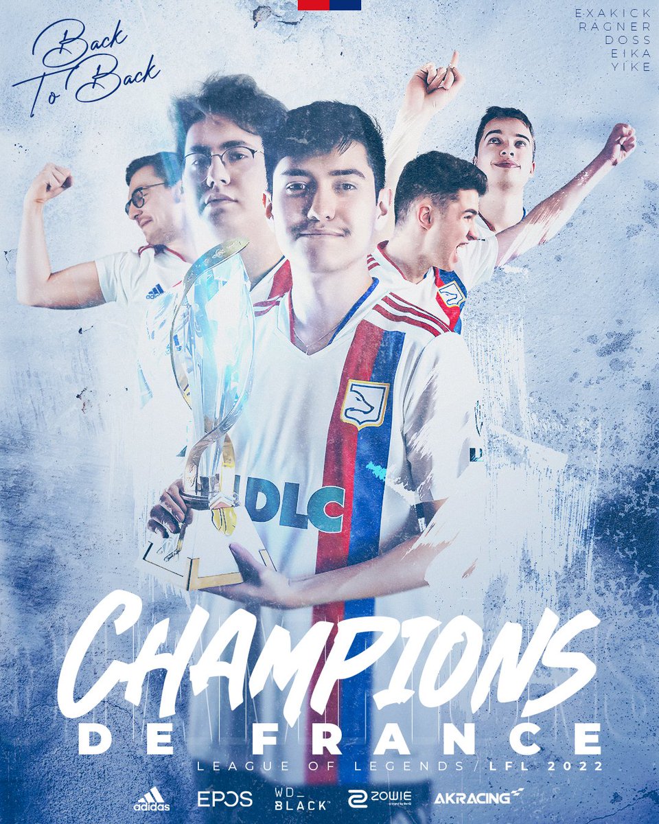 BACK TO BACK LFL CHAMPIONS 2022 ! 🔥

C'est NOTRE année ! #FearTheFoxes