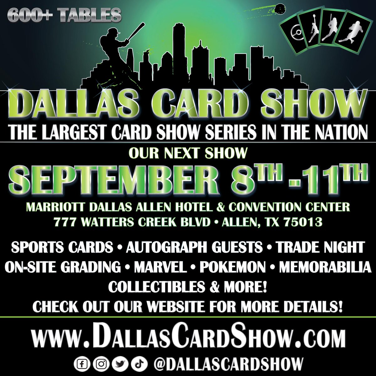 BenBushJr's tweet photo. Ryan Bush will be selling his Dallas Cowboys books and trading cards at this event in Allen, Texas. We look forward to meeting you there!
https://t.co/dZ2eGMuPRP https://t.co/YiXOheg6tU