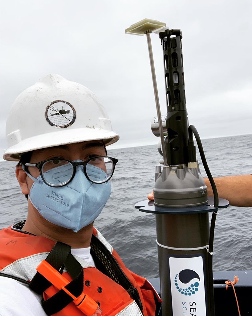JoeMCuevas's tweet photo. Our #stemseas team also deployed a @bgc_argo float from @rvsallyride! This specialized float will take bio geochemical measurements throughout the water column every couple of weeks!
@scripps_ocean @nsfgov #nsffunded #sr2206 #BGCArgo @GO_BGC https://t.co/0Bsim2Wk3D
