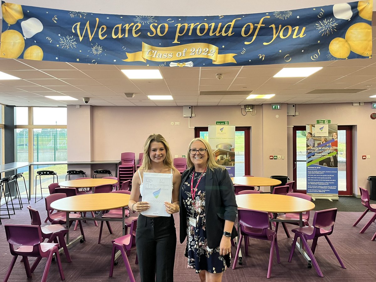 MrsJodieGregory's tweet photo. Proud as punch! All A*’s for these outstanding students! Plus 2 others I didn’t manage to get photos with! #wowsers #wellearnt @HelloRidgewood @MrAndrewBridge https://t.co/AgTnIpMHfP