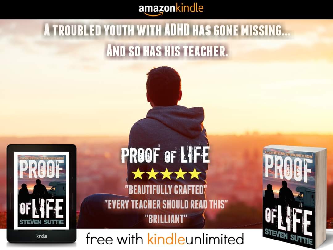 ClitheroePM's tweet photo. DCI MILLER : PROOF OF LIFE #CrimeFiction
๐ฌ๐ง๏ธ https://t.co/d9QkEzY3Dz
๐บ๐ฒ๏ธ https://t.co/drL28iEt5G
๐ฆ๐บ๏ธ https://t.co/z6JN2fsFjQ
free with #KindleUnlimited
#BookWorm #ADHD #ADHDtribe #adhdalien #BYNR #Neurodiversity #neurodiversesquad #ADHDAwarenessMonth #ADDiTude #Neurodiverse https://t.co/WOU5aPsHqr