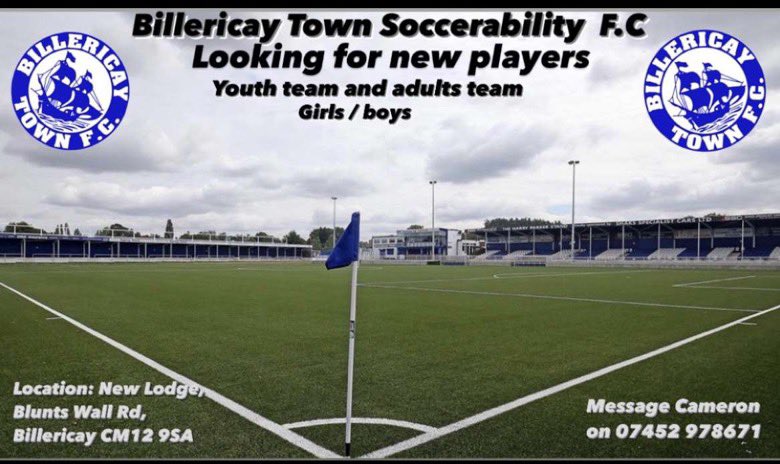 Billericay Soccability tweet media