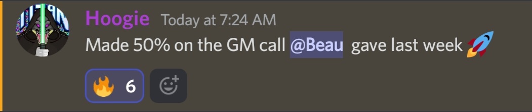 BeauTrades_'s tweet photo. Value is sickening inside the @SteadyStackNFT discord.

Results speak for themselves. 
Members continually winning and generating income.

Free trading course included with every Titan + access to my calls.

No excuses. Will never be a perfect time to start.

Community > All 🚀 https://t.co/HZUFmPC9Qp