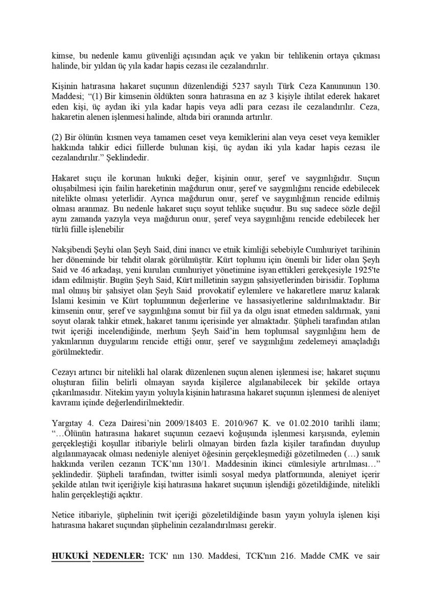 umitozdag's tweet photo. Diyarbakır Barosu’ndan sonra Şırnak Barosu da hakkımda Şeyh Sait adlı katil, terörist, emperyalizmin uşağı ite hakaretten suç duyurusunda bulunmuş.
Ben salağa salak, ite de it derim. https://t.co/aGV3ClNBE6