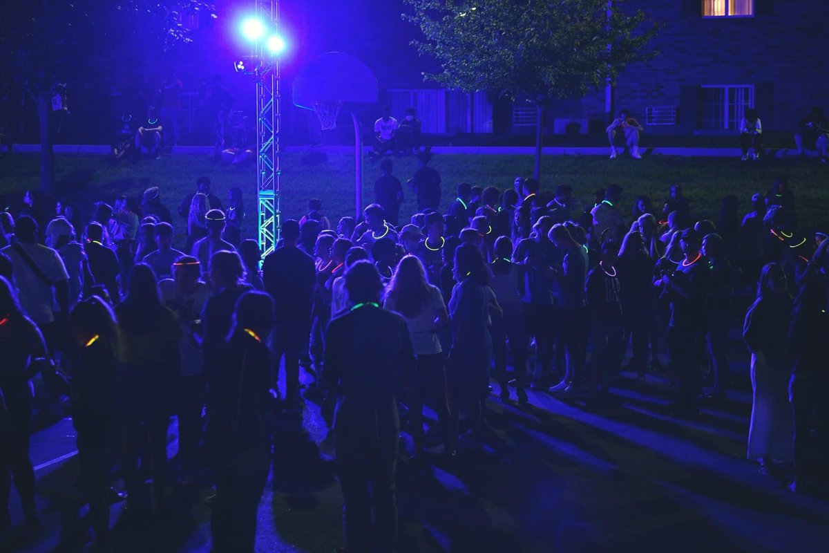 We loved helping with Move-In! See you tonight at Party In The Woods- dancing, people watching and ice cream. No better way to kick-off your first year at college