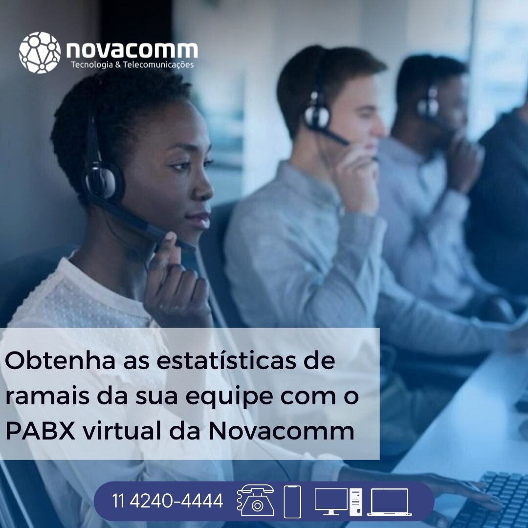 novacomm's tweet photo. Analisar os números da equipe no fim do mês pode ser cansativo, mas com o PABX virtual da Novacomm, você tem a facilidade de obter as estatísticas de sua equipe quando quiser!

Estamos presente em todas as capitais do Brasil, conheça nossos planos e venha fazer parte da Novacomm. https://t.co/TIEgOTjS3e