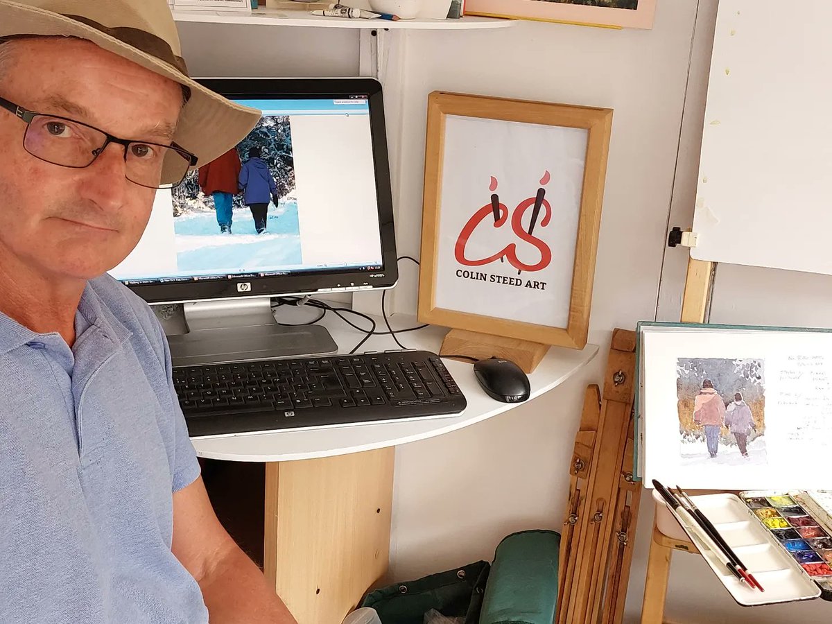 Colinsteedart1's tweet photo. Writing an article for Leisure Painter magazine today to be published early 2023.
#colinsteedart1 #leisurepaintermagazine #paintersonline #art #watercolourtutorial https://t.co/bXk1PyLp64