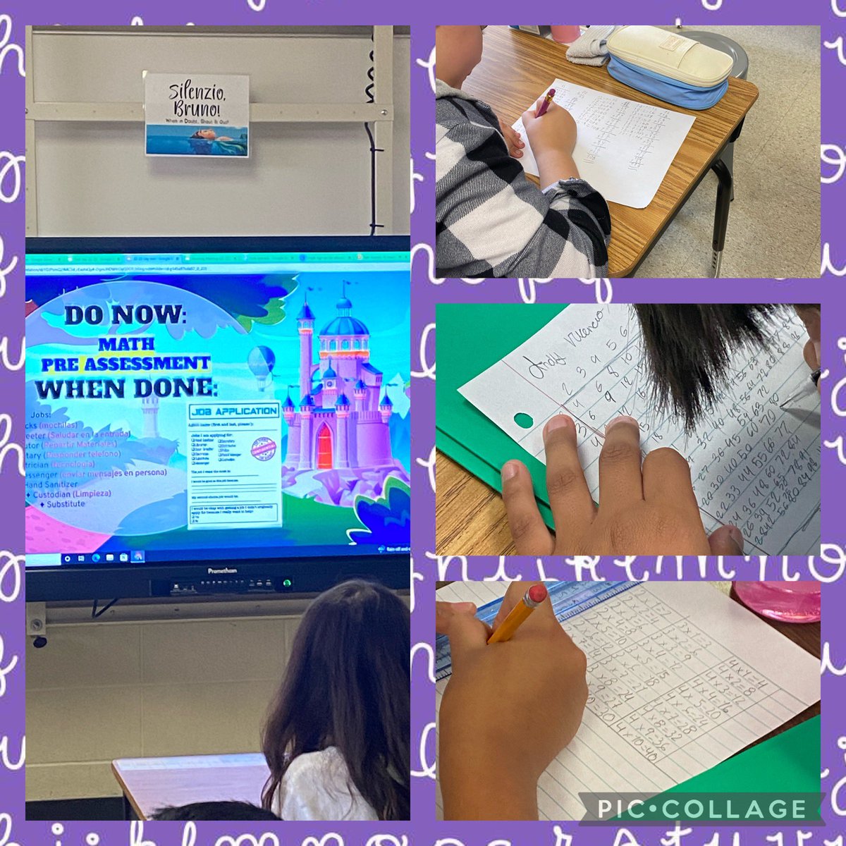 msbeals76's tweet photo. What to do when your done with your work? Build a multiplication chart. #studentstakingownership #AldineConnected @GrayES_AISD @msfavee https://t.co/2i51k6PYtB