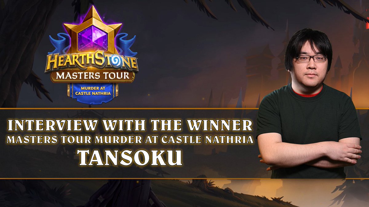 Before we go "full Grandmasters" - we have one special gem for you! Let's join @azumoqt and watch an interview with our newest Masters Tour Champion - <a href="/Tansoku_gomo/">Tansoku</a>! Once again congratulations for the fantastic performance!

Watch here: youtu.be/DyWa61pzaeM

#HSEsports #HSMT5