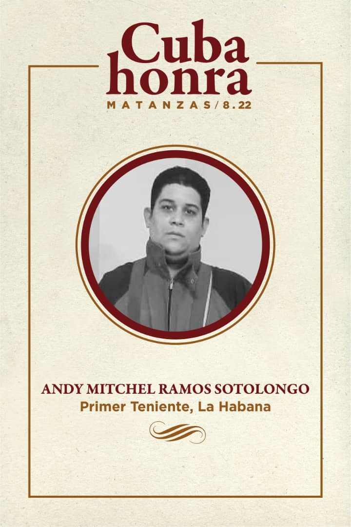 #CubaHonra a sus valientes caídos en el cumplimiento del deber.