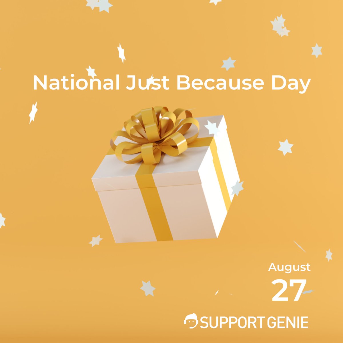 supportgenie's tweet image. Tomorrow is National Just Because Day.

Just Because! We&apos;re offering hardware manufacturers a free assessment of your product support process.

✨ Includes a mo. of @supportgenie to unlock your potential to resolve customer issues quicker w automation.

Send a message to signup🤗