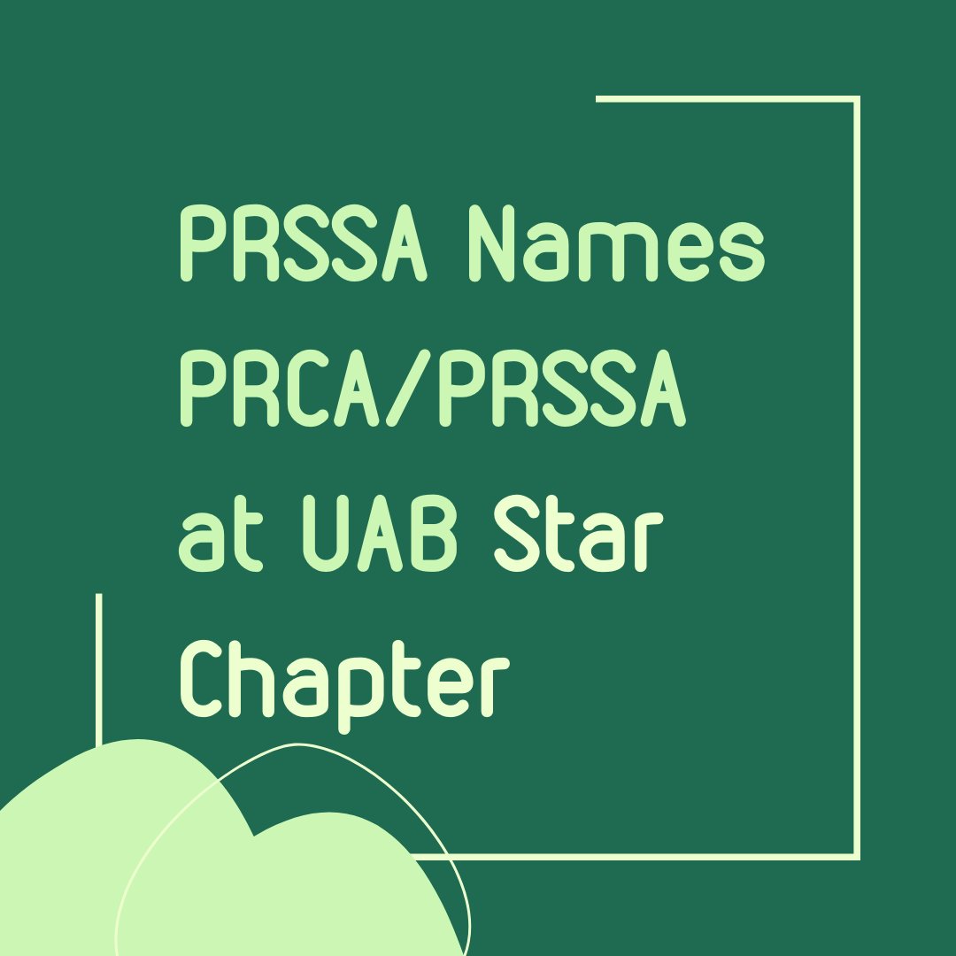PRCA/PRSSA at UAB tweet media