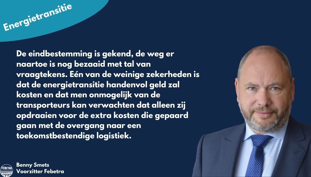 Goederenvervoer over de weg wordt duurzaam duurder!