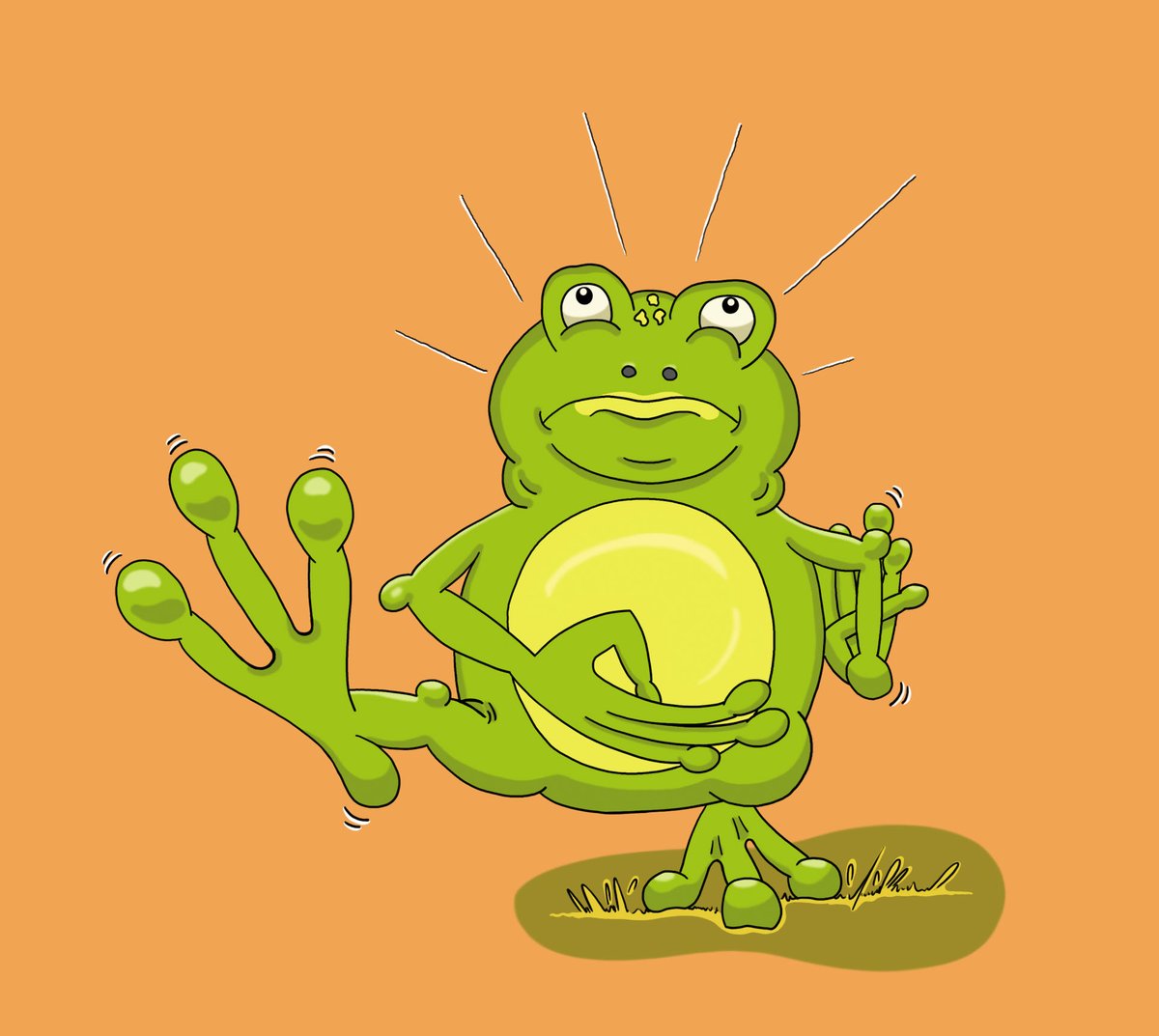 jocanho's tweet photo. Meet Herbert Toad, the main character of Snug as a Bug. A story about hibernation, its complexities and loads of bugs, all based in Brambleby Green. 

#ChildrensBooks #CHILDRENSBOOK #picturebook #picturebooks #childrensbookillustration #bookillustration https://t.co/lKhxDml4Wq