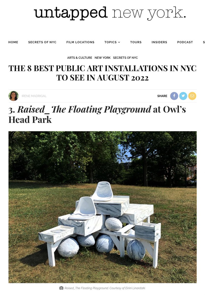 linarisot's tweet photo. https://t.co/tTL3VRbH3X  
with support from : @NYCParks @Greekculture @linarisot  @UntappedNY @RedSandProject @Greekculture @cultureGR https://t.co/4LcI3J2EkZ