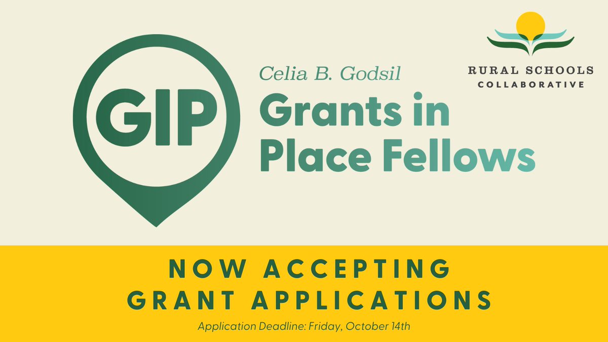 IAARTCampaign's tweet photo. #Teachers We're accepting applications for our Celia B. Godsil Grants in Place Fellows Program. If you're a teacher in a rural school, you may be eligible for a grant of up to $2,500 to support a placed-based project during the 2022-23 school year: https://t.co/AIIxtYVHWa https://t.co/zSu9YFYyBe