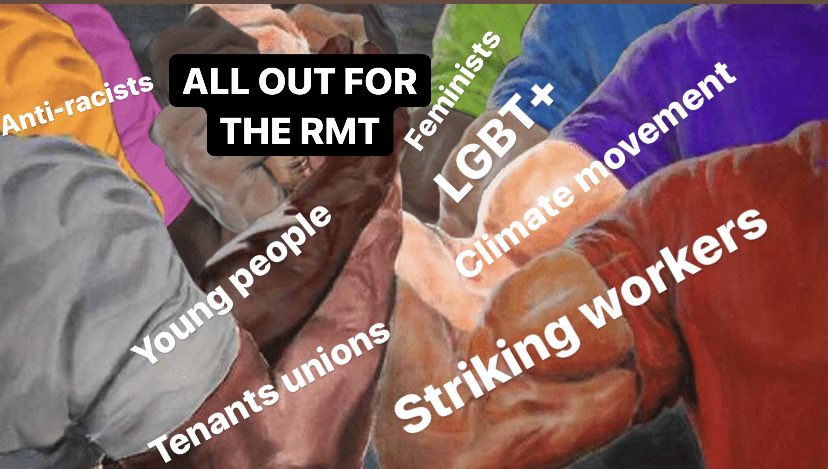 YFoES's tweet photo. The fight against injustice is everyone’s fight, and @RMT_Scotland are leading the way demonstrating the collective power we must build everywhere to tackle the cost of living crisis. 

Show your solidarity with essential rail workers.

🗓10am Sat 20/8
📍Outside Waverley station https://t.co/meTmG4i9cS