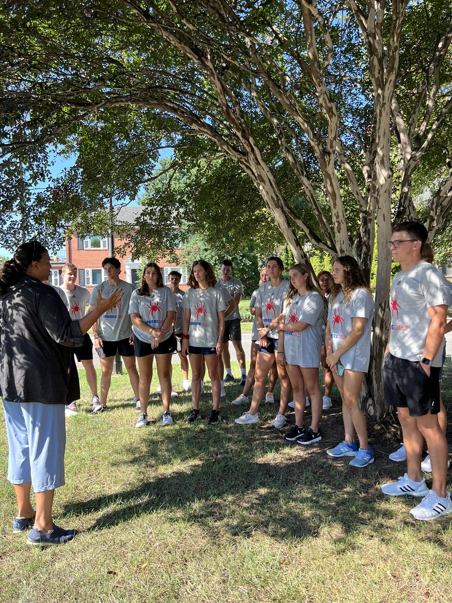 LCWicklund33's tweet photo. Fantastic day for our @SpiderAthletics @SpiderChampions leadership immersion in downtown Richmond. Shout out to @_JClarke01 for all of her hard work putting this day together! #buildingchampionsforlife https://t.co/JAMbQ4nrml