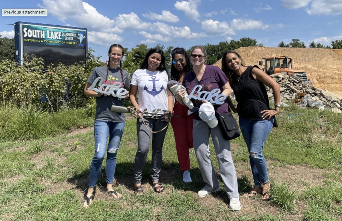 mcpsEDUCATOR's tweet photo. South Lake ES
Instructional LeaderSHIP Week 2022-23
Our ILT spent our lunchtime at the LAKE
Remembering our why
Reviving our instructional practices
Re-igniting the fun
#livingLAKEside #leadingattheLAKE
#empoweringstudents #enrichingstudents #equitablepractices #engagingpractices https://t.co/mRvi9w0OTy