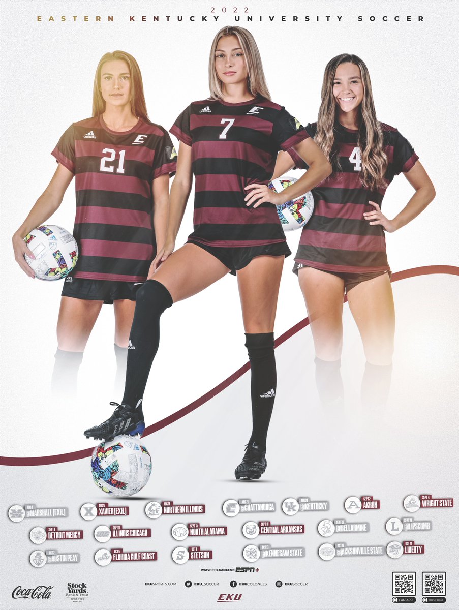 𝟮𝟬𝟮𝟮 𝗽𝗼𝘀𝘁𝗲𝗿𝘀 𝗱𝗿𝗼𝗽 𝗧𝗢𝗗𝗔𝗬! 👀🔥 

Get one at our season opener vs. NIU at 4 p.m.!

#GoBigE