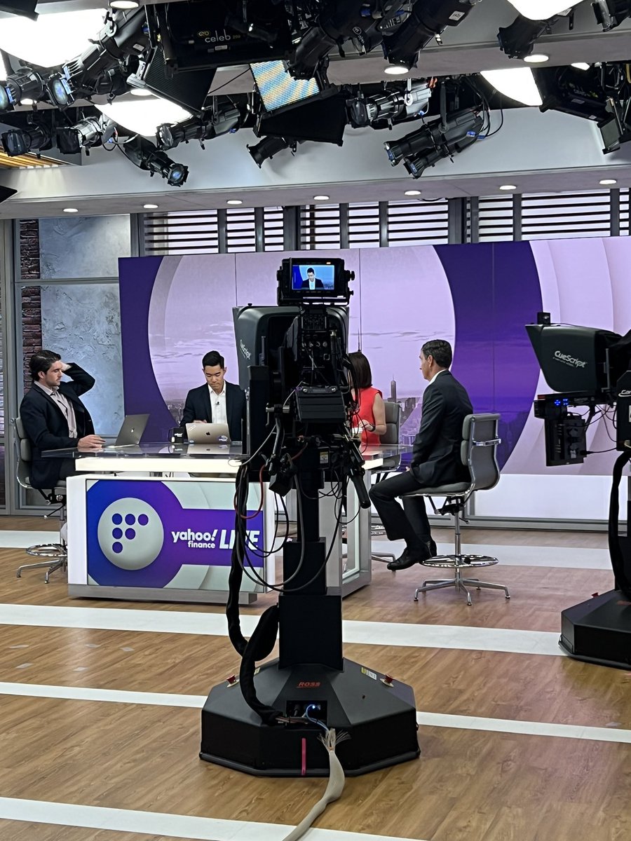 Behind the scenes - global CEO of <a href="/JLL/">JLL</a> Christian Ulbrich is about to go live on <a href="/YahooFinance/">Yahoo Finance</a>