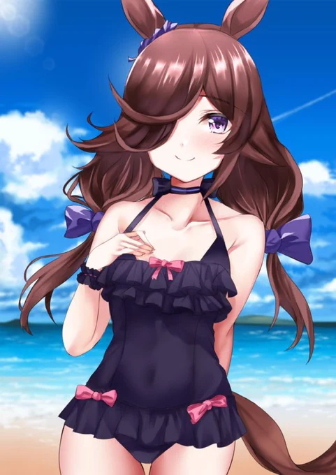 ライスちゃん多めによくウマ娘を描いてます!良かったよろしくお願いします! #夏休みはフォロワーさんが増える#ウマ娘 
