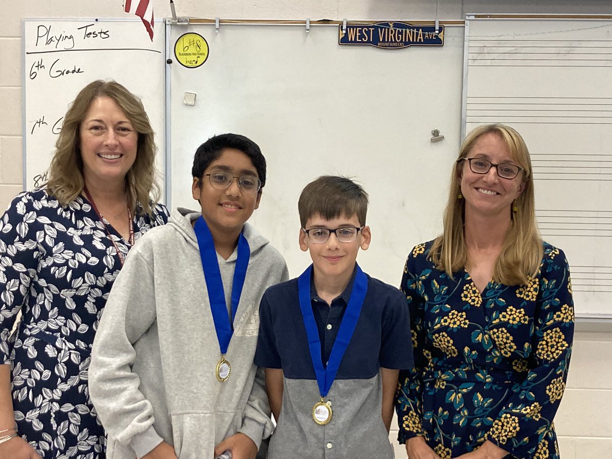 Congratulations to BMS students Shiven Thakkar and Nicolas Hirel on their first place regional finish in The Stock Market Game 2021 - 2022.  They participated in the game through their gifted classroom. <a href="/BruinsBMS/">Blacksburg Middle School</a> <a href="/mcps_va/">MCPS</a> <a href="/MCPS_VA_Gifted/">MCPS_VA Gifted</a>