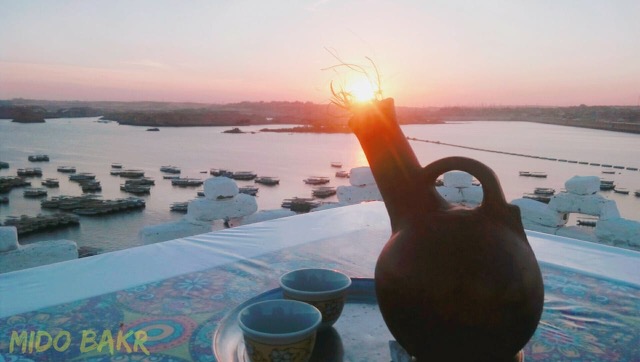 My friend Mido photographs the sunset every evening from his rooftop in Nubia where the sky blushes pink over the Nile. What's your #houroflight? 

#houroflight #spiritualpoems