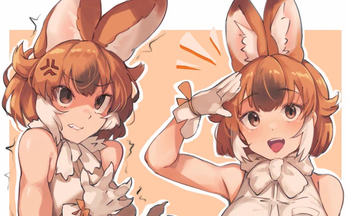 表情豊かな感じに描いてる 