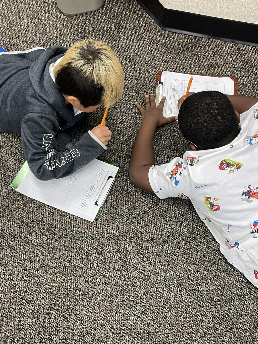 Collaborating with our classmates to learn more about characters and the author’s message in a story! <a href="/MrsAsher_LSE/">Allyson Asher M.S. Reading</a> #leopardspotting <a href="/HumbleISD_LSE/">Lakeshore Elementary</a>