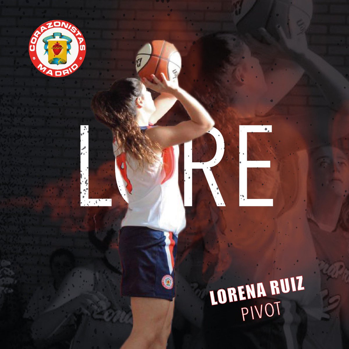 CorasBasket's tweet photo. Estamos muy contentos con la renovación de @lorenaaruiz12, que con su poder nos hace poderosas!!
Lore es una interior dura, versátil y competitiva, con recursos que la hacen difícil de defender. A la guerra y al rebote, siempre con Lorena! https://t.co/MFQbP6qUBZ