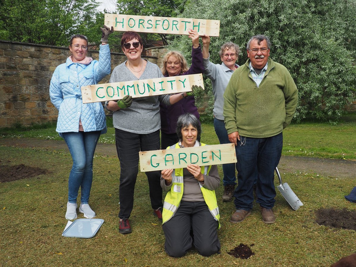 Horsforth Community Garden Project - A dedicated team of Horsforth residents have worked to take on guardianship of a piece of land in Horsforth Hall Park, just outside the entrance to the Japanese Garden.

Read more on our latest blog here🌱: bit.ly/3Ao9FbZ