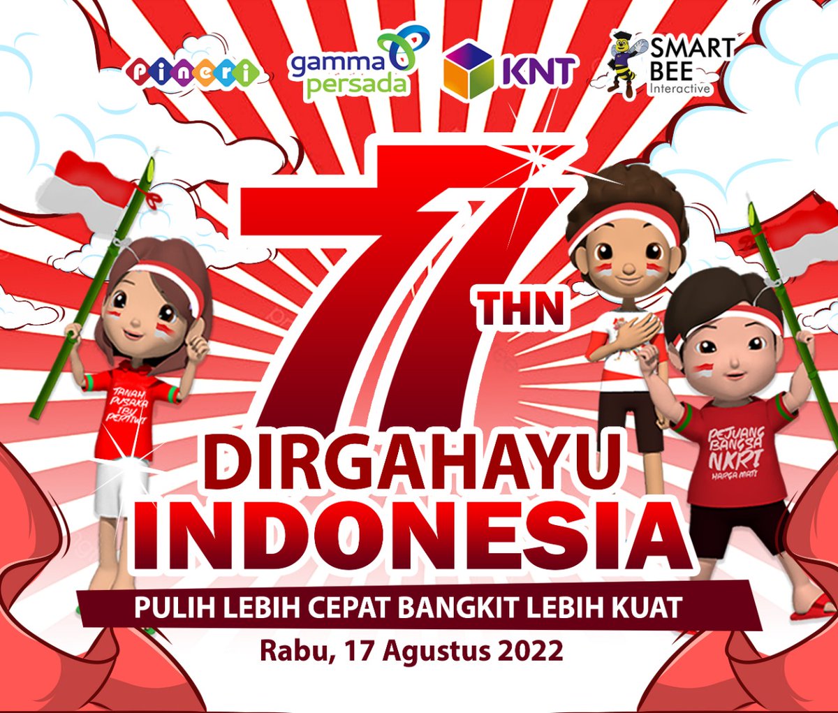 GammaPersada's tweet photo. Dirgahayu RI https://t.co/xyjOFfiu0m