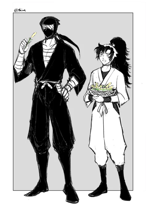 雑伊
原作黒髪伊ブームがきた
身長差このくらい…? 