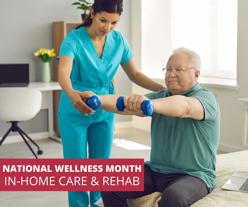 Abramson_Center's tweet photo. Abramson Senior Care can help patients recover at home from a serious illness or hospitalization. For #NationalWellnessMonth learn how our highly skilled registered nurses, physical therapists and speech therapists can make at-home recovery easier. https://t.co/ZeWyT7R1Iw https://t.co/hD0cN7Gspp