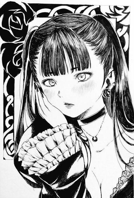 ゴス&amp;地雷系練習中 