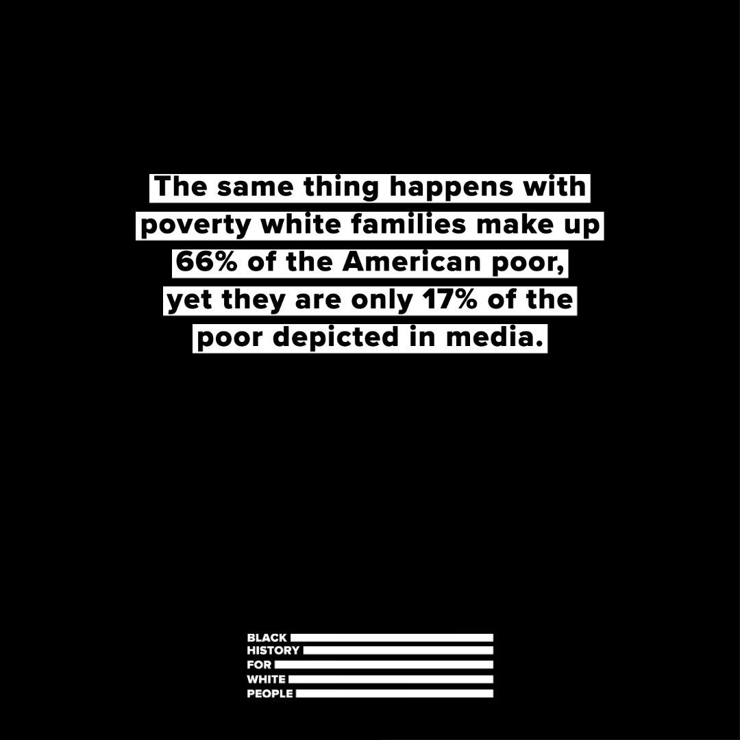 This maintains the false impression that poverty is a Black community problem, &amp; it can reinforce other negative stereotypes about Black people.

washingtonpost.com/news/wonk/wp/2…

#History #AmericanHistory #USHistory #USA #US #America #BLM #BlackLivesMatter #Love #Education #Poverty #Poor