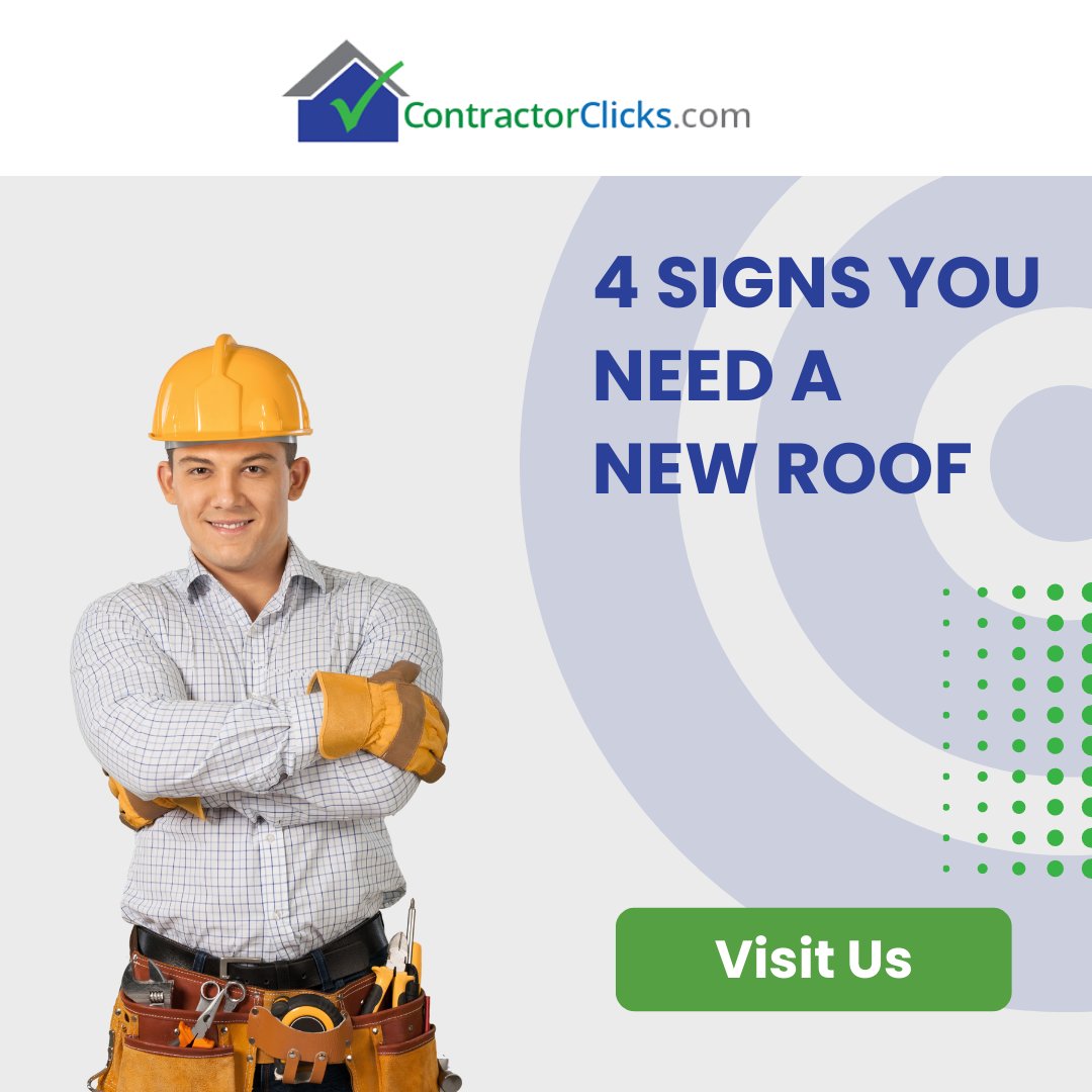 contrctrclicks's tweet photo. Your roof protects your home and family from the elements. Over time, exposure to the weather can cause your roof to wear and deteriorate.

If your roof is looking tired and worn, then it may be time to consider getting it replaced. 

#contractor #construction #roofing https://t.co/c43Evi1w7e