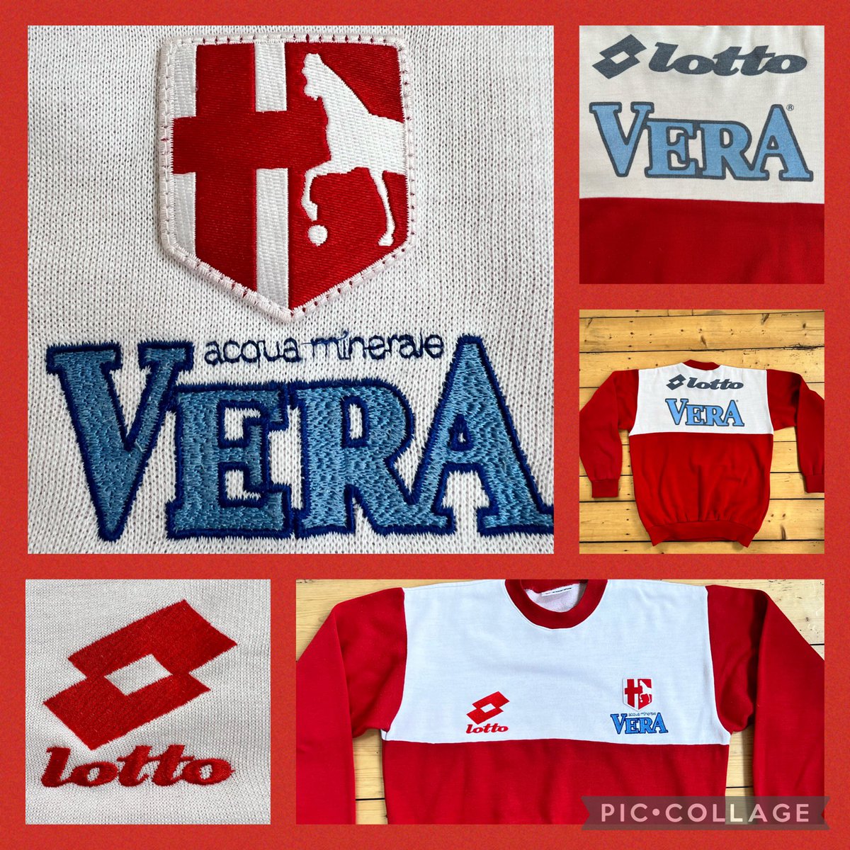 DeamerAl's tweet photo. Stunning early 90’s @PadovaCalcio Looking forward to some cooler weather 🟥⬜️ ⚽️🇮🇹 #felpa #vintage #threadsofhistory https://t.co/CJyWLhAz3I