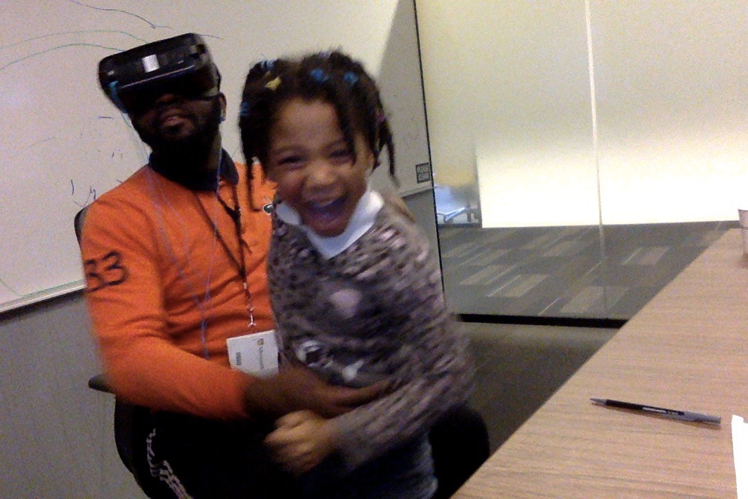 #ThrowbackThursday #TBT 

#DontLookAwayVR at #PlaycraftingNYC #MSPlay17  
The #psychologicalhorror #experience that's fun for parents and kids!