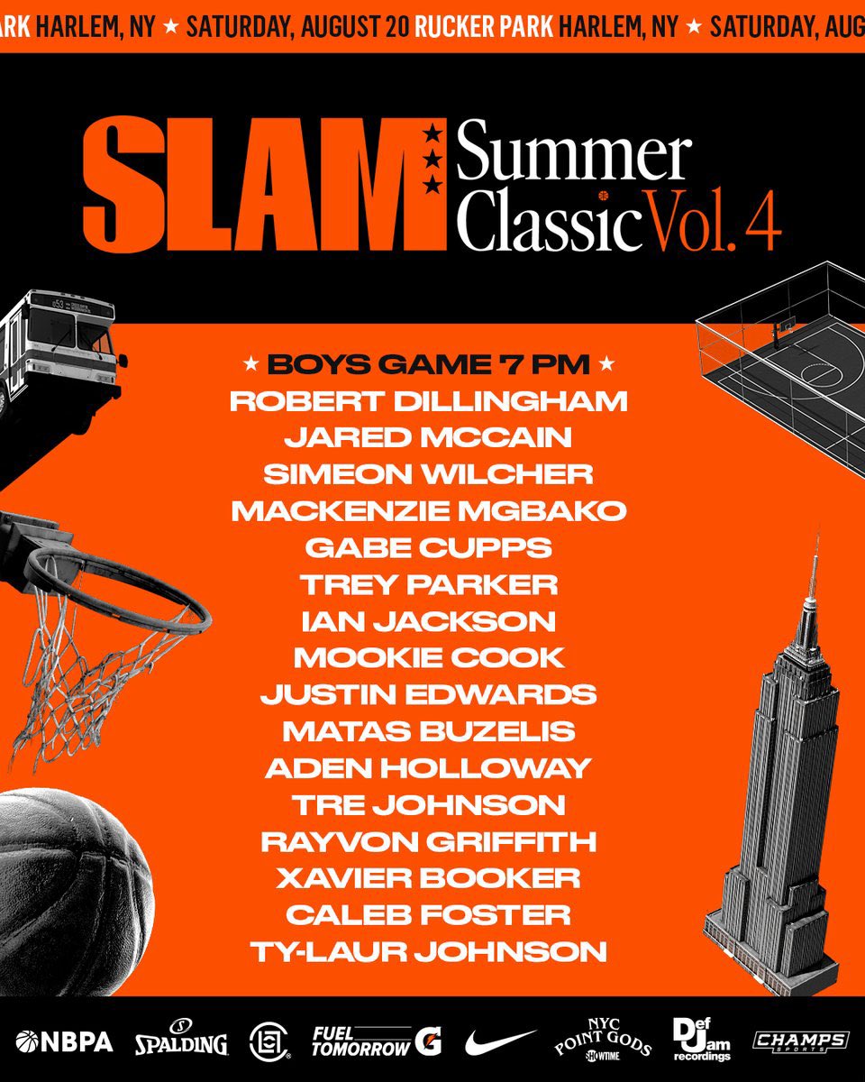 SLAM on Twitter "FINAL ROSTERS for the SLAM Summer Classic this