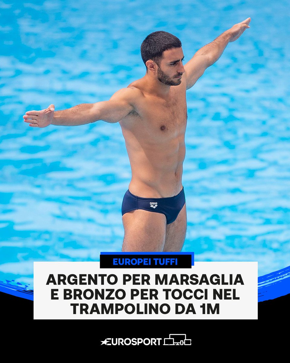 Eurosport_IT's tweet photo. DOPPIETTA PER L'ITALIA NEL TRAMPOLINO DA 1M!!! 🥈🥉🇮🇹
Gara stupenda per i due azzurri, Lorenzo Marsaglia chiude in seconda posizione mentre Giovanni Tocci in terza 👏👏👏

#Tuffi | #LENRoma2022 | #Roma2022 | #Marsaglia | #Tocci https://t.co/Dj1skMSIk6
