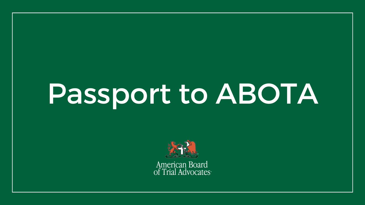 The Passport to ABOTA is a resource for all Chapters to check out what other Chapters are doing around the nation. Use it as a resource for new ideas for your Chapter programs and initiatives that support ABOTA's mission and work. Check it out here: ow.ly/gq3T50Kmkvo