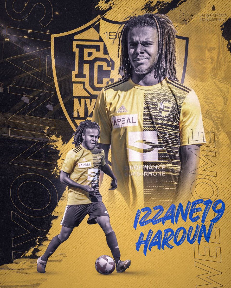 ledgesportsmgmt's tweet photo. 𝐃𝐨𝐧𝐞 𝐝𝐞𝐚𝐥! 

Ledge sports management is delighted to announce that Izzane Haroun has joined Promotion league side Stade Nyonnais from Meyrin FC. 

A well deserved move after a year of hard work.  

#Skyisthelimit #BeLedgendary #Yapeal #PromotionLeague #IzzHaroun https://t.co/9At6JkqD5m