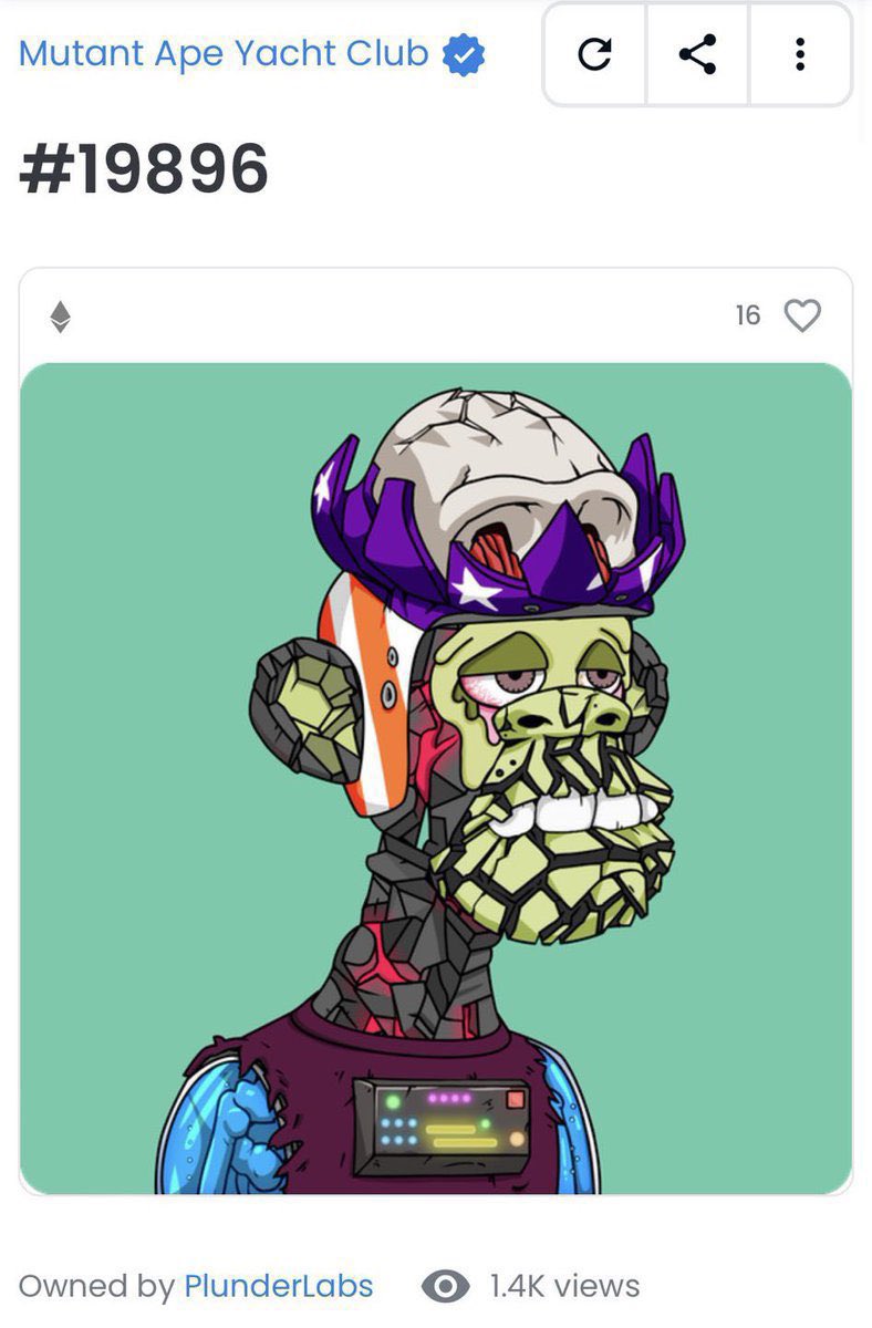 Mrcrypto_ape's tweet photo. Today is the big day for all @BadApePirates they are hosting their ONE MAYC GIVEAWAY🍾tonight!🔥This is a great start for this great project that has a lot of potential for growth,with your art and community you can be the next blue chip 🏴‍☠️Pirates Report #nft #BoredApeYachtClub https://t.co/i3AYpnfpIe